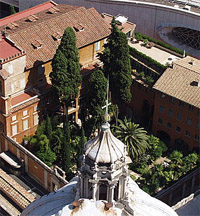 View of the Campo Santo from St. Peter's Basilica